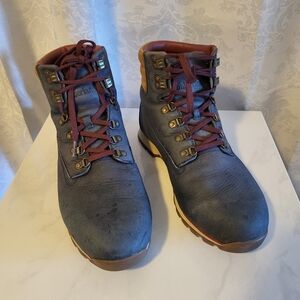 Timberland Men's Boots, Size 13, Color Blue, Impact Technology, Working Outdoor
